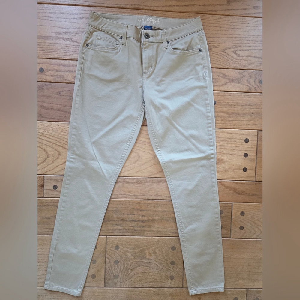 Arizona Jean Company Tan Skinny Jeans